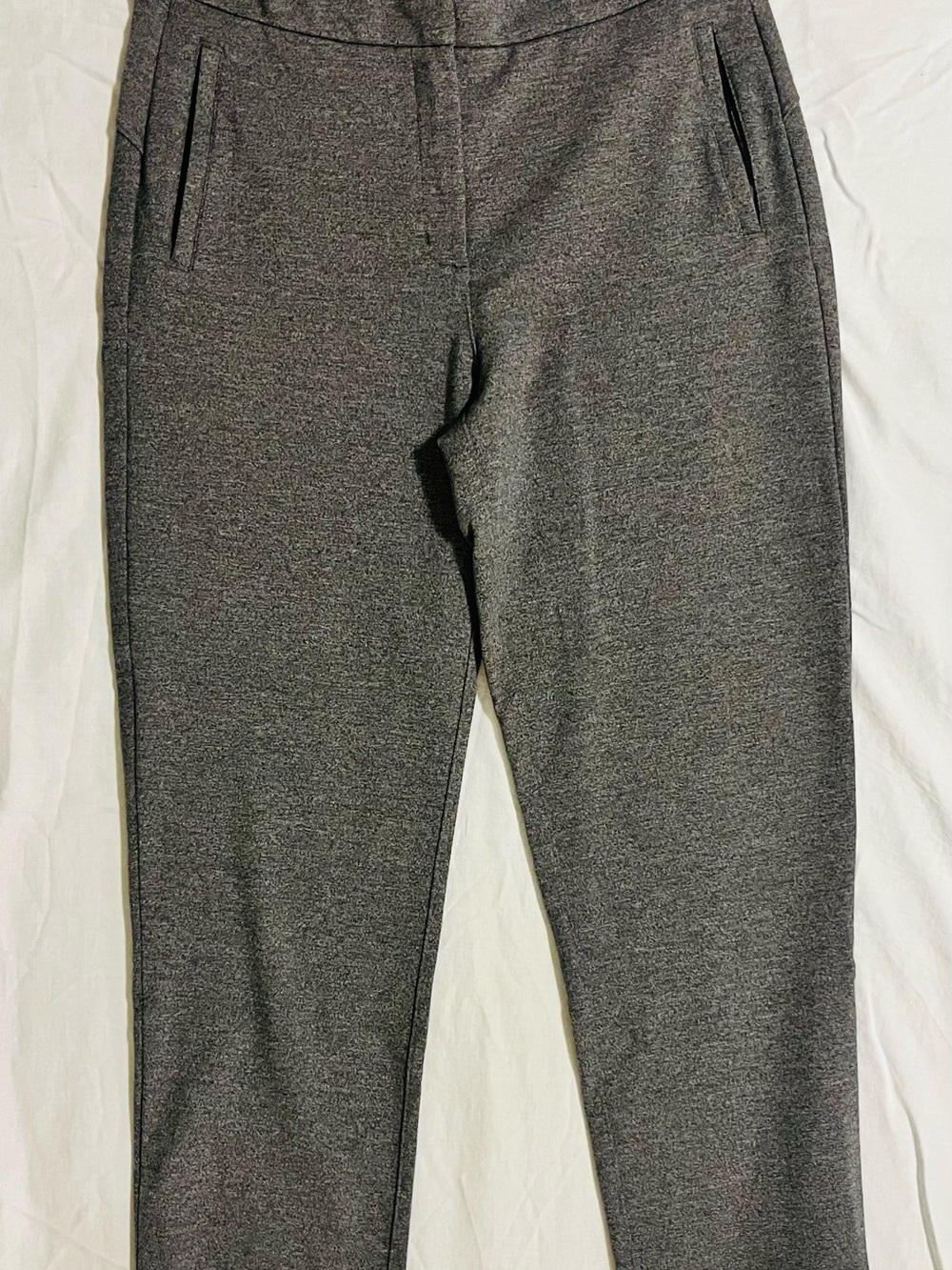 lululemon athletica Men's Heathered Dark Gray Dress Pants